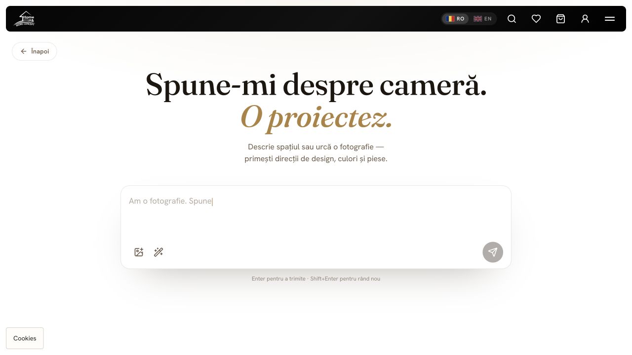 Captură reală HMC: Studio AI