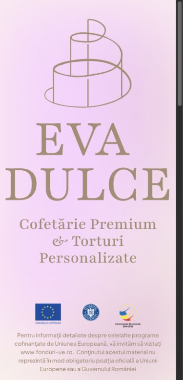 Site-ul Eva Dulce, versiunea mobilă